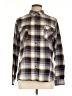 Barbour 100% Cotton Plaid Blue Gray Long Sleeve Button-Down Shirt Size 12 - photo 1