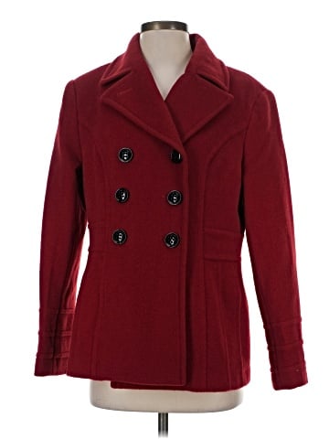 St. John's Bay Wool Coat (view 1)