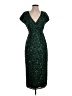 Mac Duggal 100% Polyester Stars Green Cocktail Dress Size 2 - photo 1