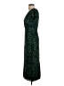 Mac Duggal 100% Polyester Stars Green Cocktail Dress Size 2 - photo 5