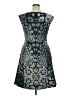Kay Unger Graphic Gray Cocktail Dress Size 14 - photo 2