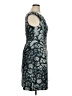 Kay Unger Graphic Gray Cocktail Dress Size 14 - photo 4