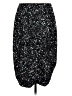 Gap 100% Cotton Stars Black Formal Skirt Size M - photo 1