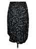 Gap 100% Cotton Stars Black Formal Skirt Size M - photo 2