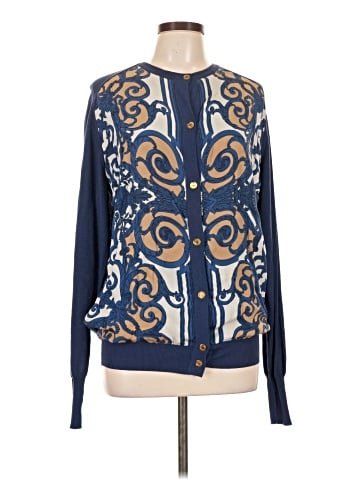 Hermès Vintage Silk-Cotton Cardigan (view 1)
