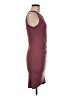Leith Solid Burgundy Casual Dress Size M - photo 4