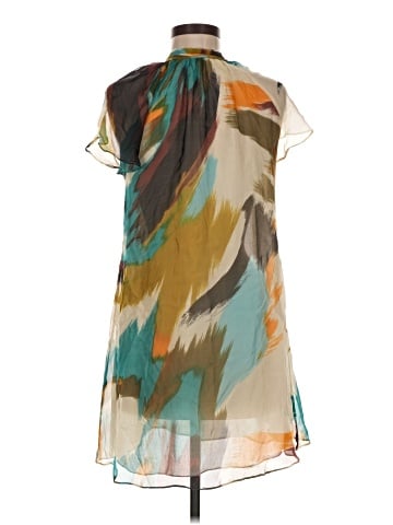 Blue Tassel Casual Dress (view 2)