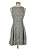 Aqua Tweed Gray Casual Dress Size S - photo 1
