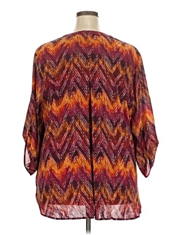 Faded Glory 3/4 Sleeve Blouse (view 2)