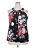 INC International Concepts Black Sleeveless Blouse Size 2X - photo 1