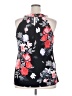 INC International Concepts Black Sleeveless Blouse Size 2X - photo 2