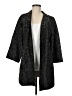 Eileen Fisher Animal Print Gray Coat Size M (petite) - photo 1