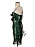 City Studio Metallic Green Cocktail Dress Size 5 - 6 - photo 5