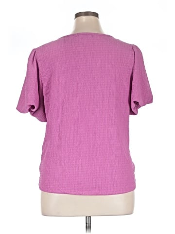 Adrienne Vittadini Short Sleeve Top (view 2)