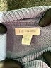 J.Jill Blue Silk Pullover Sweater Size L - photo 7