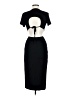 Shein Solid Black Cocktail Dress Size M (petite) - photo 2