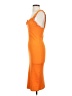 Zara Orange Cocktail Dress Size S - photo 5
