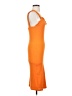 Zara Orange Cocktail Dress Size S - photo 4