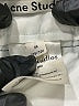 Acne Studios 100% Wool Solid Black Tien Struct Wo pants Size EU 38 / US 8 - photo 15
