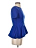 Shein Blue Short Sleeve Top Size 4 - photo 4