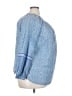 Talbots 100% Cotton Blue 3/4 Sleeve Blouse Size 3X - photo 4