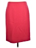 J.Crew 100% Wool Solid Red Wool Skirt Size 8 - photo 1