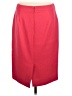J.Crew 100% Wool Solid Red Wool Skirt Size 8 - photo 2