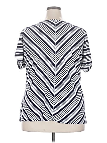 Liz Claiborne Short Sleeve Blouse (view 2)