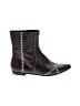 Derek Lam 100% Leather Brown Burgundy Ankle Boots Size 7 - photo 1
