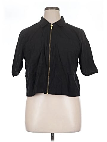 MICHAEL Michael Kors Short Sleeve Blouse (view 1)