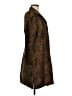 Coldwater Creek Paisley Brown Coat Size M - photo 4