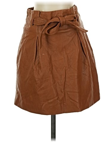 Free People Faux Leather Skirt (view 1)