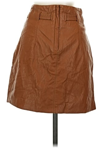 Free People Faux Leather Skirt (view 2)