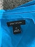 Ann Taylor 100% Polyester Blue Long Sleeve Blouse Size XL - photo 7