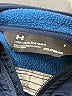 Under Armour 100% Polyester Blue Track Jacket Size 7 - photo 3