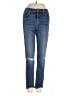 J Brand Hearts Blue Jeans Size 25 waist - photo 1