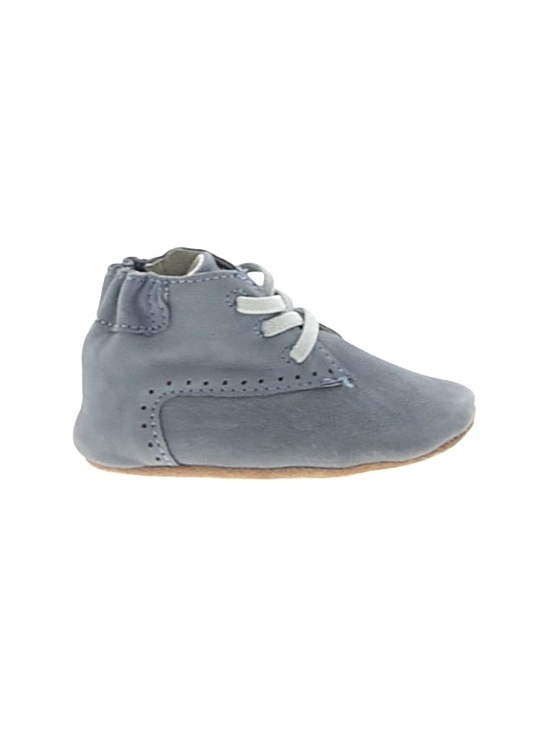Pre-owned Robeez Babies' Booties In Blue