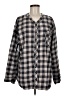 Harley Davidson Checkered-gingham Gray Long Sleeve Button-Down Shirt Size M - photo 1
