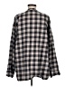 Harley Davidson Checkered-gingham Gray Long Sleeve Button-Down Shirt Size M - photo 2