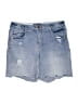 Democracy Blue Denim Shorts Size 8 - photo 1