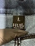 Hue Solid Blue Jeggings Size L - photo 7
