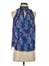 Ramy Brook 100% Polyester Blue Sleeveless Blouse Size XS - photo 1
