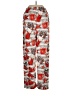 Unbranded 100% Polyester Print Red Casual Pants Size S - photo 2
