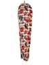 Unbranded 100% Polyester Print Red Casual Pants Size S - photo 5