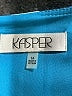 Kasper Print Blue Cocktail Dress Size 14 - photo 7