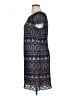 Eliza J 100% Polyester Graphic Blue Cocktail Dress Size 14 - photo 5