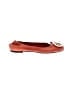 Tory Burch Orange Flats Size 8 1/2 - photo 1