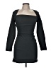 Zara Solid Black Cocktail Dress Size M - photo 1