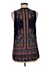 AB Studio Blue Sleeveless Blouse Size M - photo 2