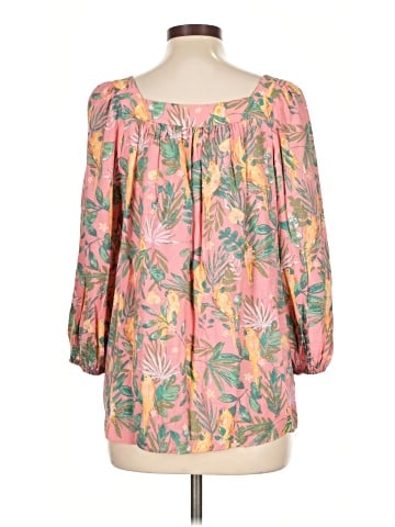 LC Lauren Conrad 3/4 Sleeve Blouse (view 2)